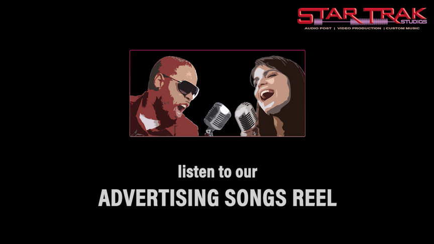 StarTrak Advertising Songs Reel